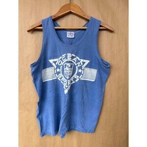 Vintage 90s Poly Prints Hawaii "Ocean Sports" Tank Top - Medium - Made in USA